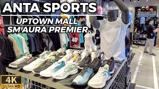 ANTA SPORTS Uptown Mall - SM Aura Premier Walkthrough [4K] Philippines - March 2022