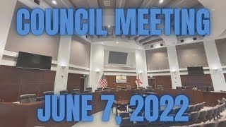 Volusia County Council Meeting - June 7, 2022