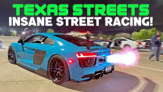 HUNDREDS of Cars Gather For Texas STREET RACES!! (1,000+ hp Street Cars)