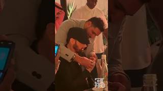 Amir Khan Gifts #Eminem an Expensive watch. Eminem Looks a Bit Confused (Riyadh,