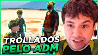 FOMOS TROLLADOS PELO ADM DO SERVIDOR no GTA RP