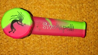 Smokapelli silicone pipe review!