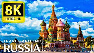 Russia 8K Ultra HD – Beautiful Scenery and Cityscapes with Relaxing Music (60 FPS)