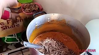 Ugba and Okporoko (stockfish) - Imo State Local Food