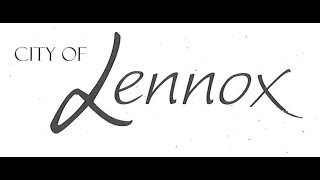 City of Lennox Planning Commission Regular Meeting 2.23.2023