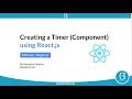 React.js Tutorial: Coding a Simple Timer Component (for Beginners)