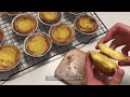 겉바속촉 4절접기로 간단하지만 진짜 맛있는 에그타르트 만들기🍳 egg tart🍳