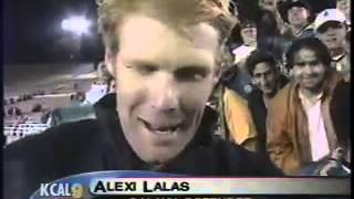 Alexi Lalas Wins the first LA Riot Squad Player of the Year in 2002