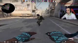 Guh 1v5 u CSGO/ pobio ih sve nožem!?!?!?!?!?