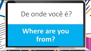 AULA DE INGLÊS PARA CONVERSAÇÃO, APRENDA INGLÊS MAIS RÁPIDO. #010