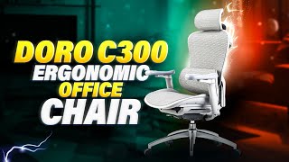 Doro C300 Ergonomic Office Chair with Enhanced Support Headrest