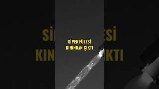 Uzun menzilli Siper Füzesi’nin ilk atışı yapıldı #shorts #savunmasanayi #ASELSAN #ROKETSAN