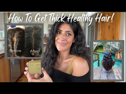 How to Get Thick, Healthy Hair/Reverse Hair Loss