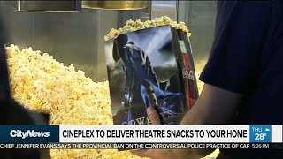 Cineplex to offer popcorn, snack delivery service