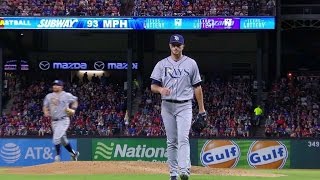 TB@TEX: Odorizzi fans Gallo, strikes out side in 5th