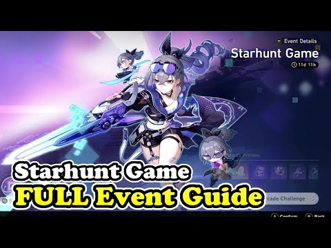 Honkai Star Rail Starhunt Game Event – FULL Guide – All Challenges and Rewards