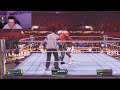 i played as a referee in wwe 2k24 online mode