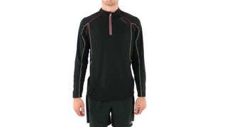 Asics Men's Lite-Show Running 1/2 Zip | SwimOutlet.com