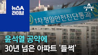 [경제 톡톡톡]尹 공약에 30년 넘은 아파트 ‘들썩’ | 뉴스A 라이브