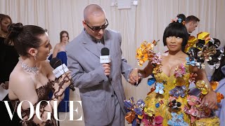 Nicki Minaj Transforms Herself for the Met Gala | Met Gala 2024 With Emma Chamberlain