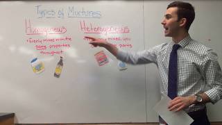 Types of Mixtures- Homogeneous and Heterogeneous