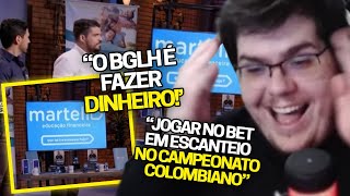 CASIMIRO REAGE: O CARA QUER VENDER MENTORIA NO SHARK TANK, PO!!!!!! | Cortes do Casimito