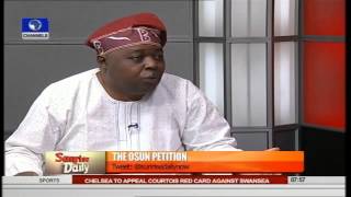 Sunrise Daily: Osun Chief Whip Speaks On Petition  PT3