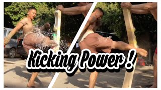 Kicking Power #shorts #martialarts  #KungFu