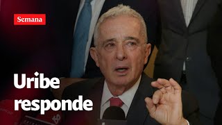 Álvaro Uribe arremete contra Iván Cepeda y exmagistrados de la Corte | Semana noticias