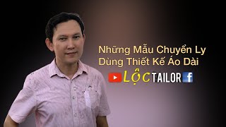 Pinces designs are used to design ao dai |Loc Tailor|Sharing Garment Experience#267