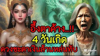 4วันเกิดดวงชะตาเงินล้านหล่นทับ