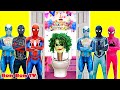 Siêu Nhân Nhện Và Cuộc Chiến Tiêu Diệt Skibidi Toilet - Tổng Hợp Video Hay Nhất | Bon Bon TV