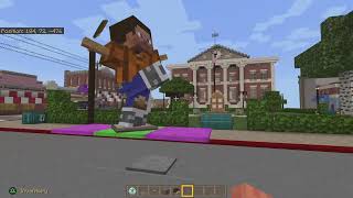 Minecraft Back To The Future Build