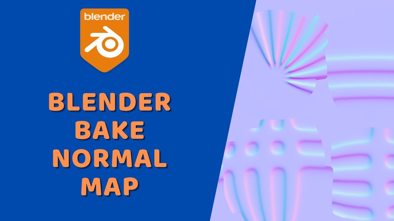 Blender - Bake Normal Map - YouTube