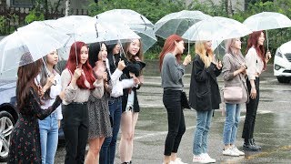 180921 우주소녀(Cosmic Girls) 출근길 - kbs 뮤직뱅크 by ODS