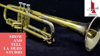 ACB  Show and Tell!  Super  L.A. Olds Studio Trumpet!  One of the most underrated horns ever!