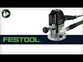 Festool OF 1400 Plunge Router - Basic Setup and Configuration