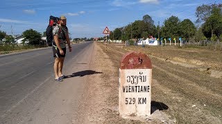 Лаос. Часть 2. Режем арбуз. Едем во Вьентьян.