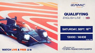 REPLAY EN - Qualifications - 4 Hours of Spa-Francorchamps 2021