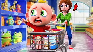 Grocery Store Song | Babies Go Shopping | Funny Kids Song \u0026 More Nursery Rhymes by Dream PIB Little