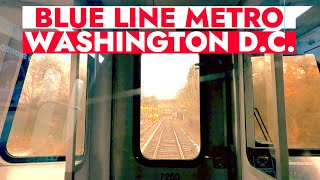 🇺🇸🚞Foggy Bottom Station on Blue Line Metro| Virginia to Washington D.C.