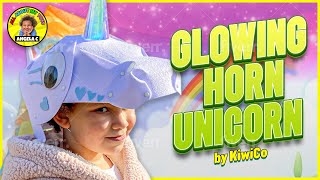 Glowing horn UNICORN costume by KiwiCo