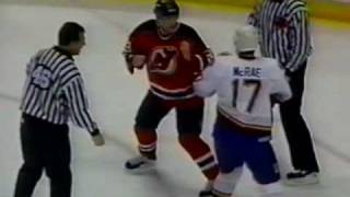 Reid Simpson vs Basil McRae Mar 28, 1996