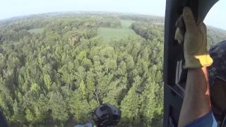 Lineman helicopter transfer