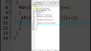 C++ pattern code. Pattern Programs Tutorial: Part 13 - Character patterns