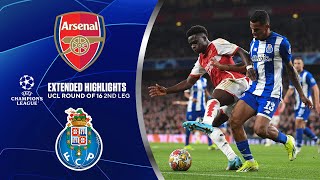 Arsenal vs. Porto: Extended Highlights | UCL Round of 16 2nd Leg | CBS Sports Golazo