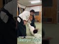 合気道天道館 道場長・清水健太 短刀正面打ち 腰投げ aikido 合気道 天道館