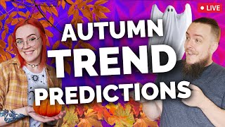 Autumn TREND Predictions for eCommerce and Etsy - The Friday Bean Coffee Meet