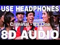 Criminal (8D Audio) | Ra.One | Shah Rukh Khan | Kareena Kapoor | Akon, Vishal Dadlani, Shruti Pathak