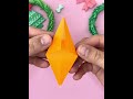 크리스마스 장식 트리 리스 쉬운 종이접기 origami christmas tree wreath